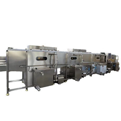 Pasteurizador automático de túnel de 220V/380V de tensão para benefício de alta produtividade