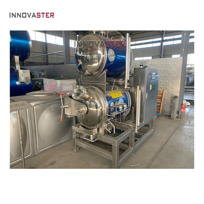 Garrafas de alta pressão latas de estanho esterilizador de alimentos máquina de retorte de autoclave a vapor feita de aço inoxidável 304
