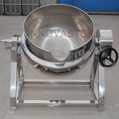 Máquina de fabricação de sopa de rotação rápida com aço inoxidável 304 e panela de cozinha revestida