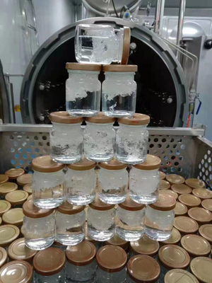 Esterilização a alta temperatura Bolsa de frasco de vidro Retorte de alimentos sob pressão Esterilizador