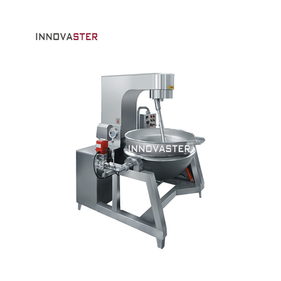 Caldeirão de vapor elétrico de chapa inclinável Tipo de confitura Mixer de panela de cozinha