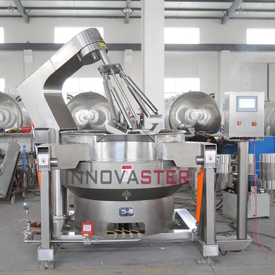 Cebolinhas totalmente automáticas Wok com alta temperatura de grande capacidade e agitação planetária