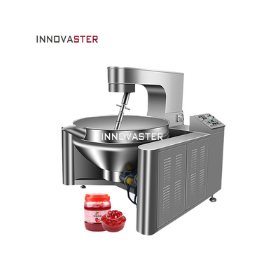 Máquina de mistura e cozimento automática comercial de 100-600L de capacidade para pot de pasta de sementes de lótus