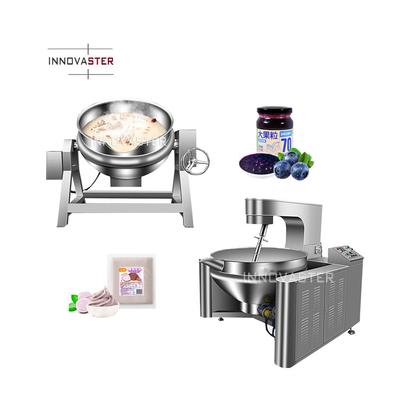 Caldeira de mistura planetária de gás elétrico a vapor para cozinhar doces de carne