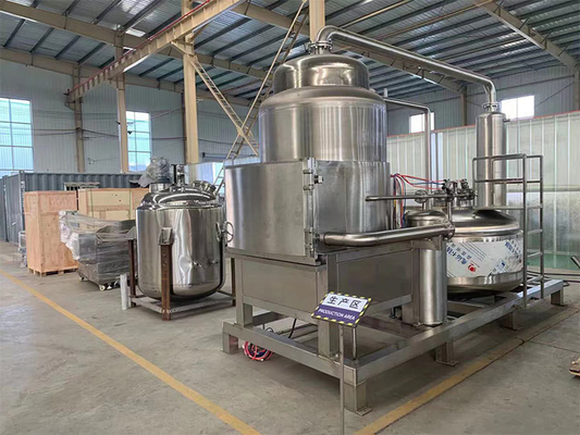 Máquina elétrica de fritura a vácuo de vegetais e frutas VF800 para requisitos do cliente