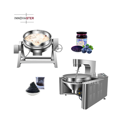 Aço inoxidável Óleo Elétrico aquecimento molho de cozinha com pernas e função de mistura