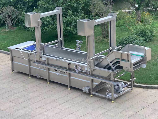 Máquina de lavar bolhas para vegetais e frutas em alimentos e bebidas