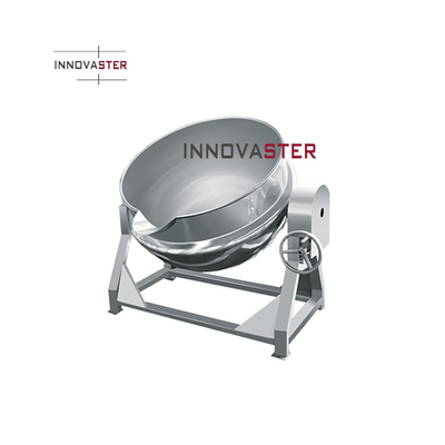 100L-500L misturador industrial de vapor/elétrico/óleo de cozinha pote de chaleira com agitador