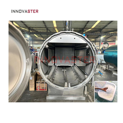 Agricultura Automática Imersão em água Pasta de tomate enlatada Máquina de esterilização autoclave 1100*1200*1500MM