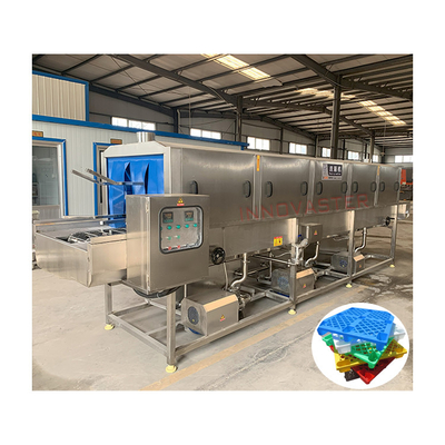 6000*2800*2200 Máquina de Lavar Cestas de Frango para Limpeza Industrial Pesada