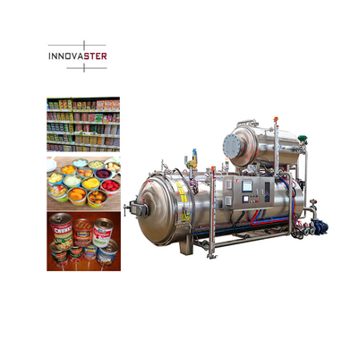 Embalagem de alimentos Processamento de alta temperatura Agricultura Spray de água Laboratório Retorte a 121°C