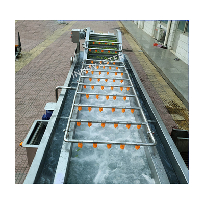 Limpeza sem esforço com a máquina automática de limpeza de frutas e vegetais
