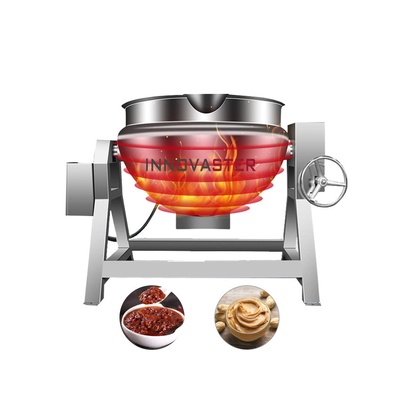 Máquina de Cozinha a Vapor Chaleiro com chaleira para Lótus Jujube Pasta Curry Capacidade 50-600L