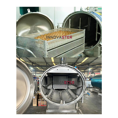 2100 KG Capacidade Instituto/Teste de laboratório Máquina de retorno automática de latas de vidro de garrafas esterilizadoras