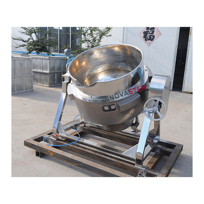 Caldeira eléctrica industrial para a produção de pasta de curry em plantas de transformação de vegetais