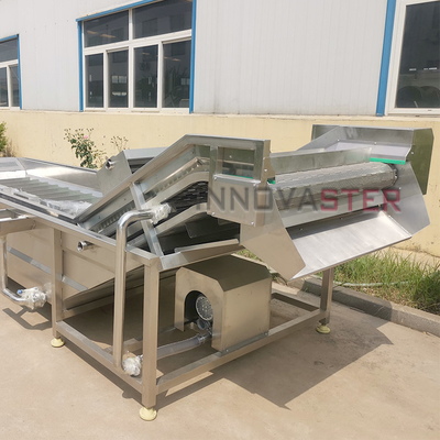 Máquina avançada de lavagem de frutas e vegetais com borbulhas