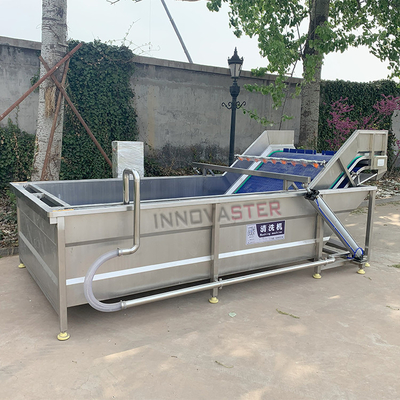 Máquina avançada de lavagem de frutas e vegetais com borbulhas