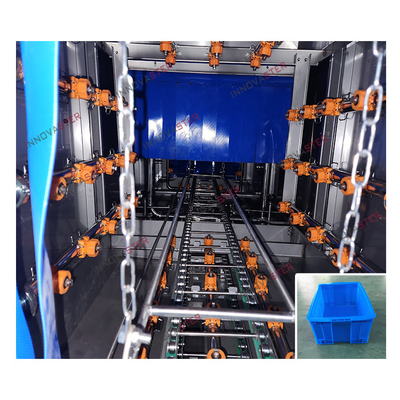 Máquina de lavar roupa automática PP/SUS304 Container Economia de mão-de-obra 500 KG Capacidade para industrial