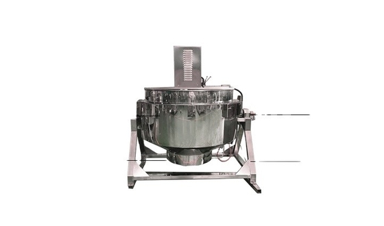 50-600L aquecimento a gás sopa de carne fazer chaleira de chaleira de cozinha misturador máquina de rebentar