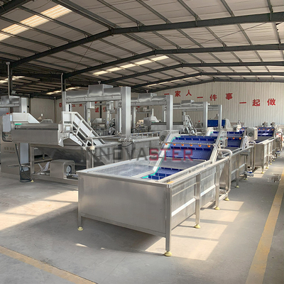 Máquina de limpeza de bolhas de ar de alta pressão para processamento industrial de alimentos