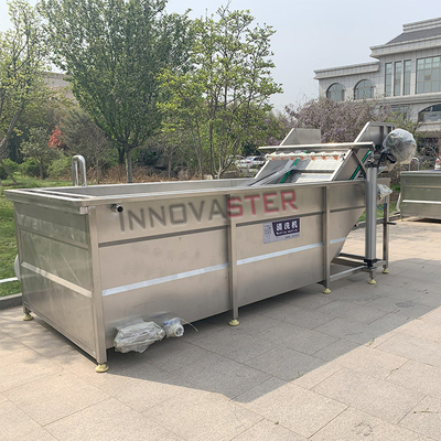Máquina de limpeza comercial de frutas 512 kg Capacidade para lavagem automática de vegetais