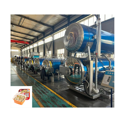 1KW Torre de refrigeração cogumelos Miso Sopa Salsa Jarros Esterilizador Máquina de retorta de autoclave