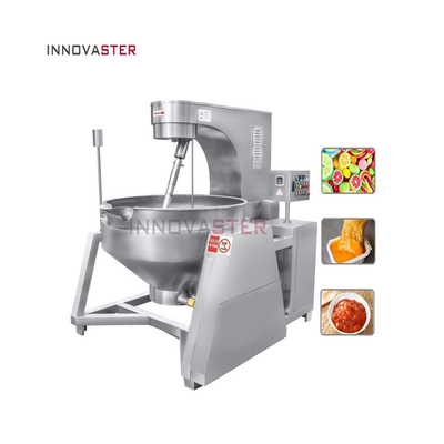 Misturador de cozinha a gás industrial para produtos lácteos