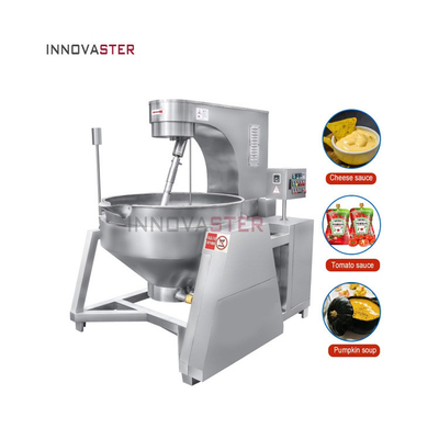 Máquina de cozinhar automática de prata/Cazalha de cozinhar com chapa/Mixidor Cozinha com aquecimento elétrico