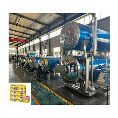 304 aço inoxidável cozinha de pressão de especiarias alimentares industriais autoclave para esterilização