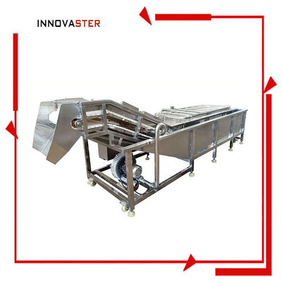 Máquina de limpeza de bolhas de frutas e vegetais grande SUS 304 aço inoxidável 512 KG Capacidade