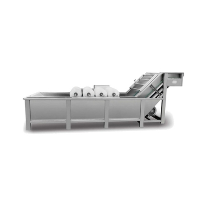 Máquina de limpeza de bolhas de frutas e vegetais grande SUS 304 aço inoxidável 512 KG Capacidade