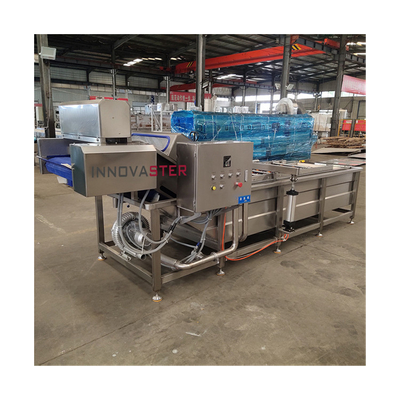SUS 304 Máquina de lavagem de produtos hortícolas e de frutas de ciclo de água industrial com tanque único
