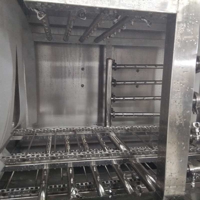 SUS304 Máquina de lavar paletes de aço inoxidável Solução personalizada para limpeza de caixas