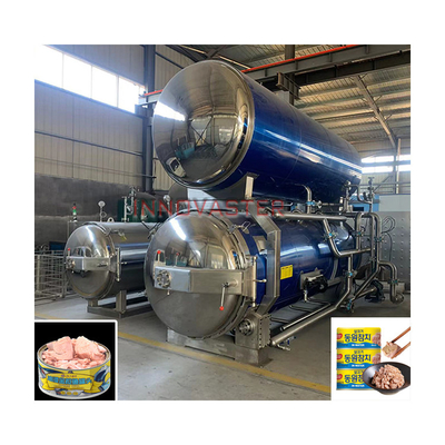 Supas para animais de estimação de qualidade alimentar Bottle Spray de água de alta temperatura Esterilização 3P Retorte de autoclave