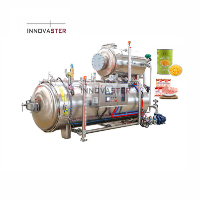 Autoclaves de esterilização a vapor com água para vegetais e substrato de cogumelos