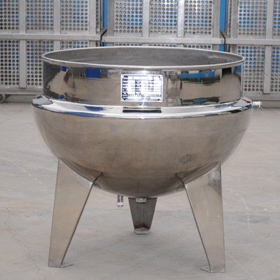 Caldeirão automático de vapor de 50 litros para molho de caramelo de pasta de feijão vermelho
