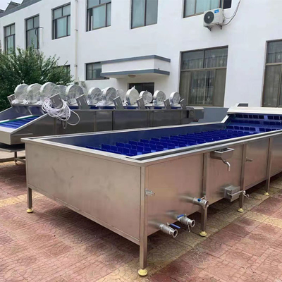 Fácil de operar Túnel Air Dryer de alimentos para linha de processamento industrial de frutas e vegetais