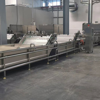 Fácil de operar Túnel Air Dryer de alimentos para linha de processamento industrial de frutas e vegetais