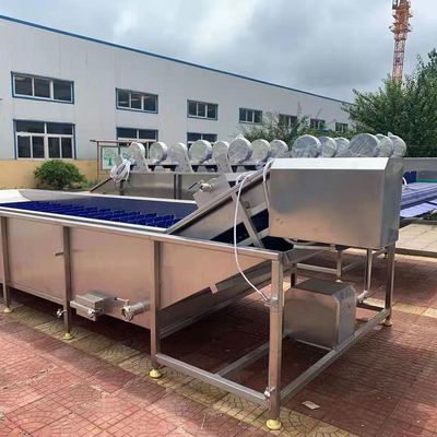 Fácil de operar Túnel Air Dryer de alimentos para linha de processamento industrial de frutas e vegetais