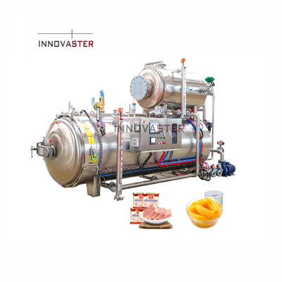304 aço inoxidável conservas de atum esterilizador de alimentos saco de esterilização autoclave retort máquina