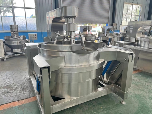 Cozinha automática multi-chefe de aço inoxidável para fazer molho