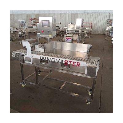 Máquina automática de barbecue de carne de 400 kg de aço inoxidável para moldagem industrial de kebab
