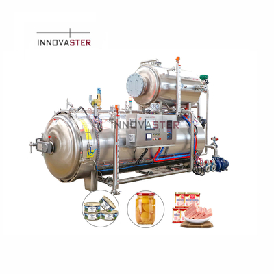 Máquina de autoclave de laboratório de tensão 3P para caranguejos enlatados, atum, lula, sardinha, arenque