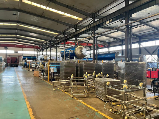 Máquina de autoclave de laboratório de tensão 3P para caranguejos enlatados, atum, lula, sardinha, arenque