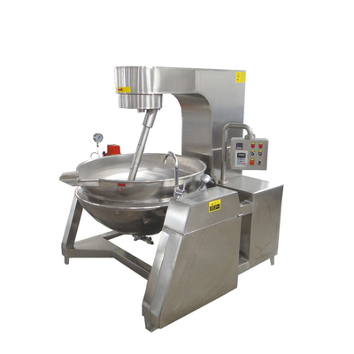 Misturador planetário industrial de aquecimento elétrico ou a vapor para cozinhar molho de frango e chili