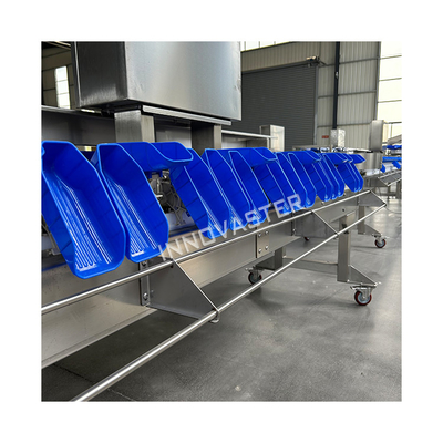 Máquina avançada de triagem automática de peso de frutas e legumes de 500 kg para triagem precisa