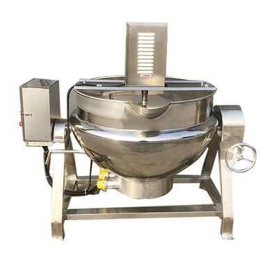 Caldeirão de aquecimento elétrico de aço inoxidável 304 para molho de caramelo de pasta de feijão vermelho