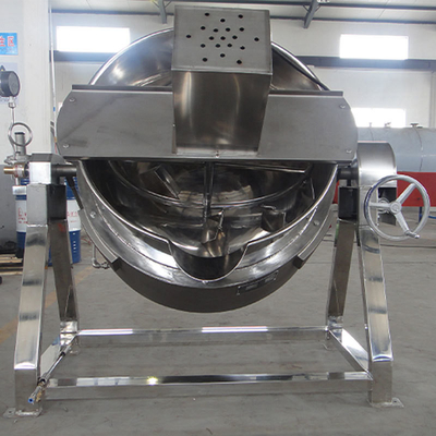 Aquecimento por óleo Automático Industrial Gás Cozinha Chaleira de chaleira com aço inoxidável 304