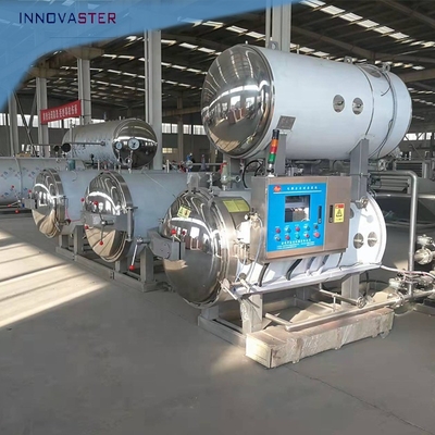 1KW Esterilizador de fogão a pressão para alta temperatura Máquina de retorte de alimentos totalmente automática