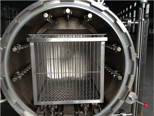 1.5KW Potência Máquina de retorte de alimentos de alta temperatura / pressão personalizada para esterilização